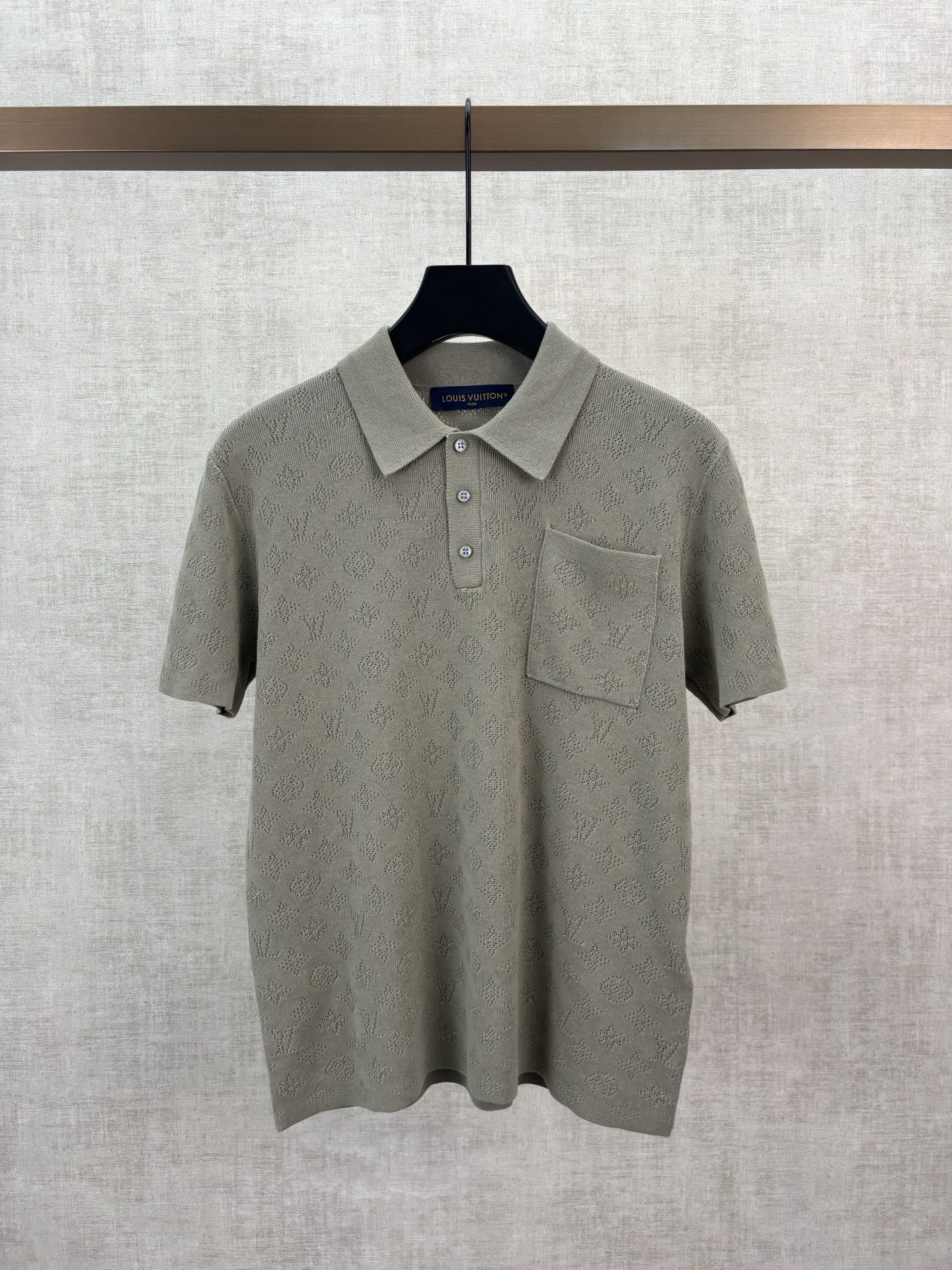 Jacquard Knit Polo