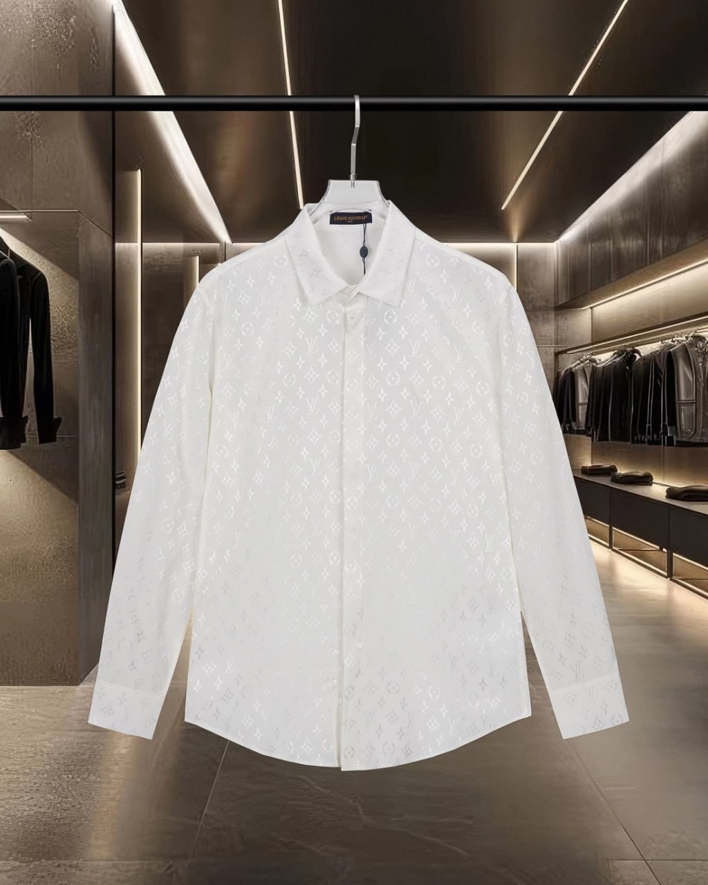 White Monogram Shirt
